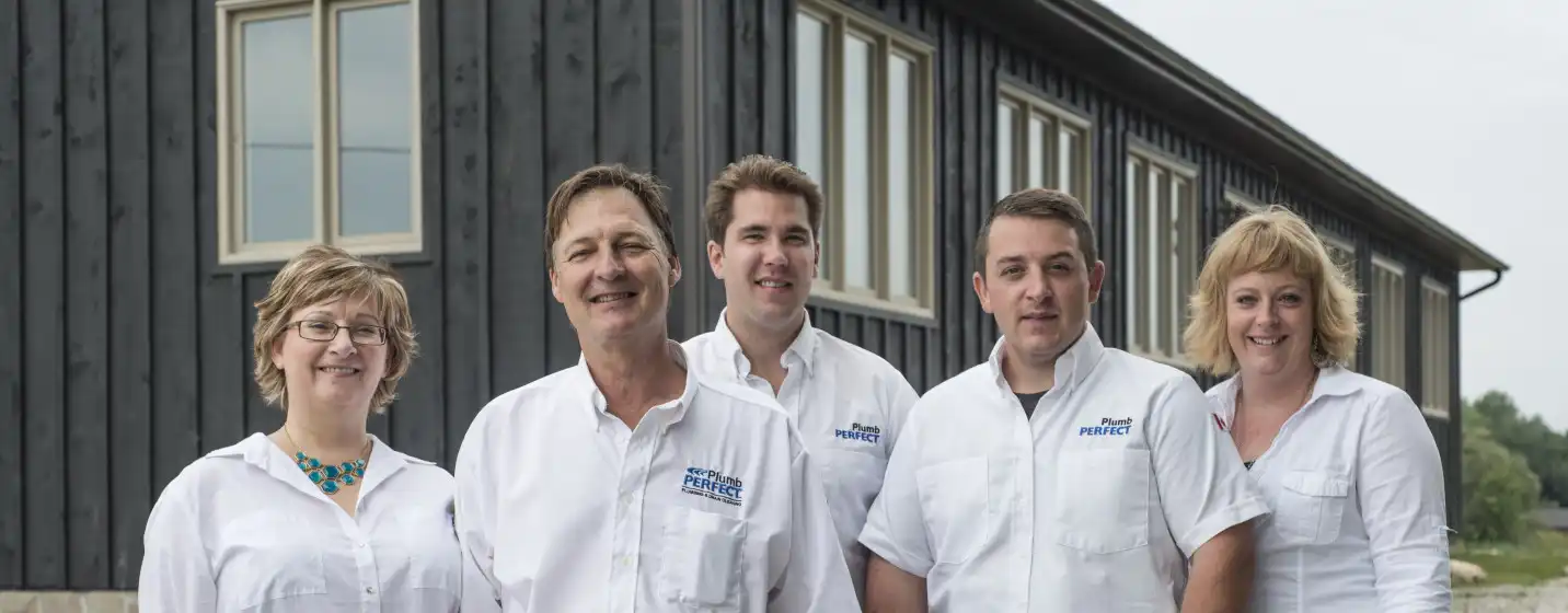 Plumb Perfect Company Story Our local plumbers team